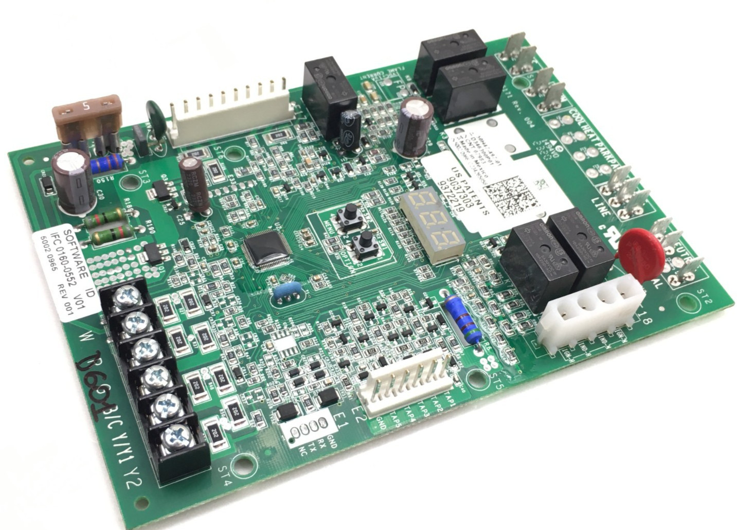 EMERSON 50H47-497-01 Control Circuit Board D346300P01 CNT07983 used #D601