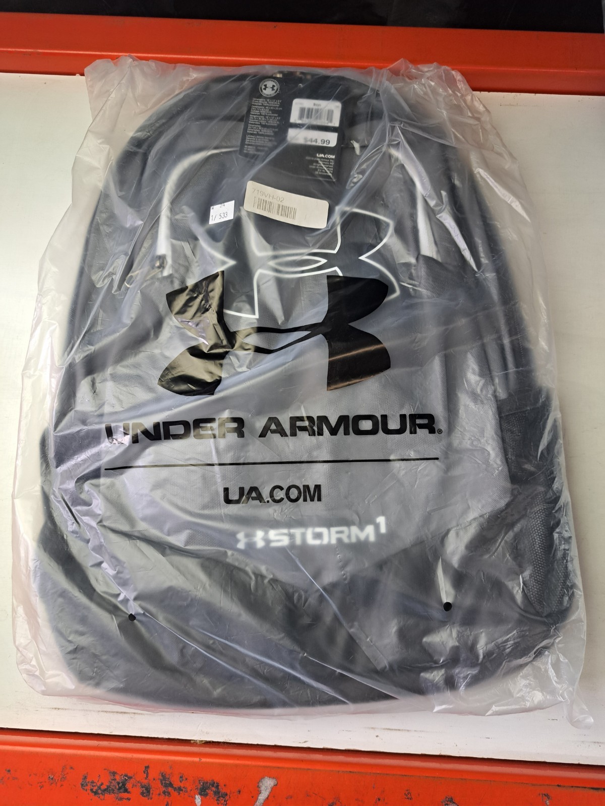 Under Armor Scrimmage Backpack - Gray/Black
