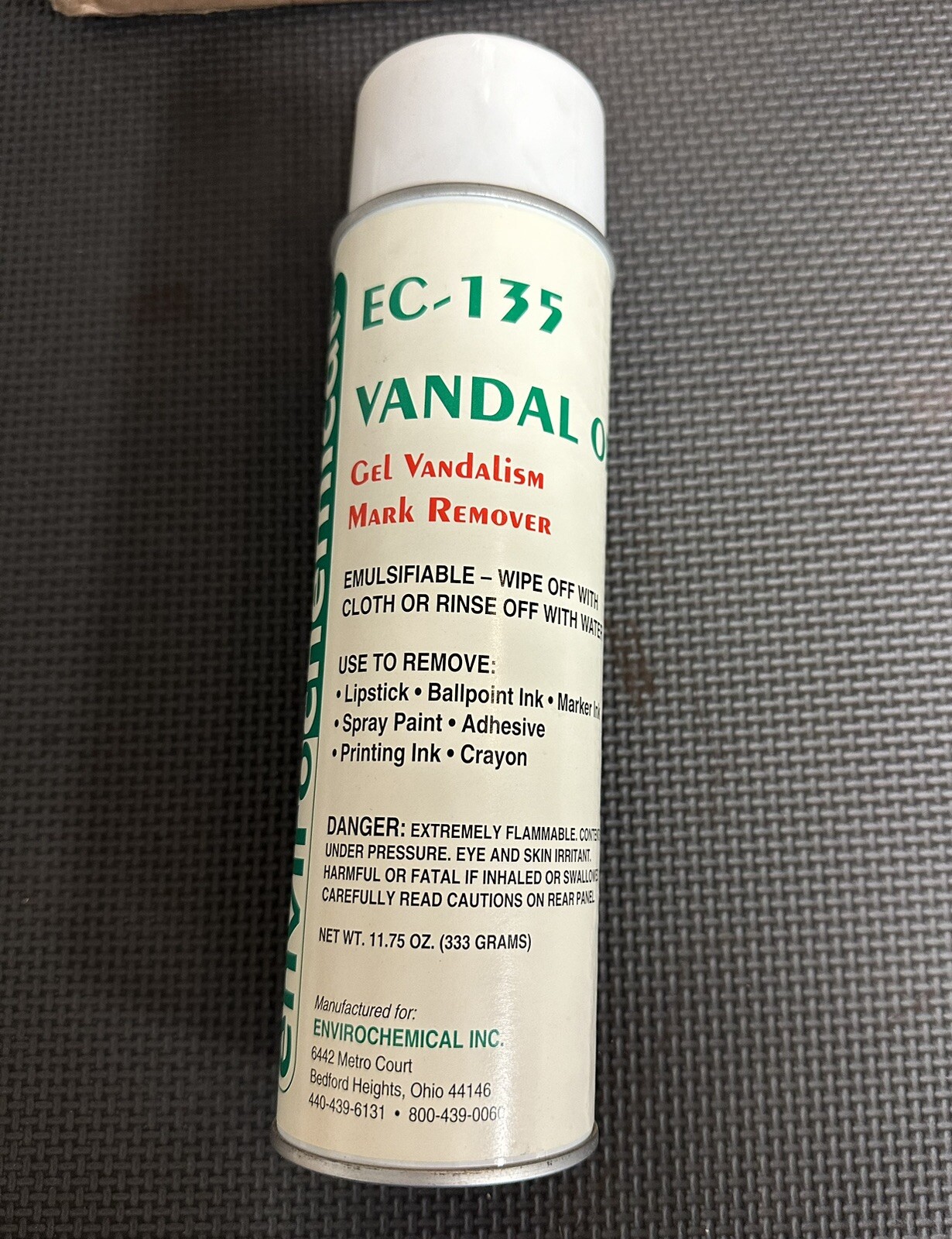 Enviro Chemical Vandal off