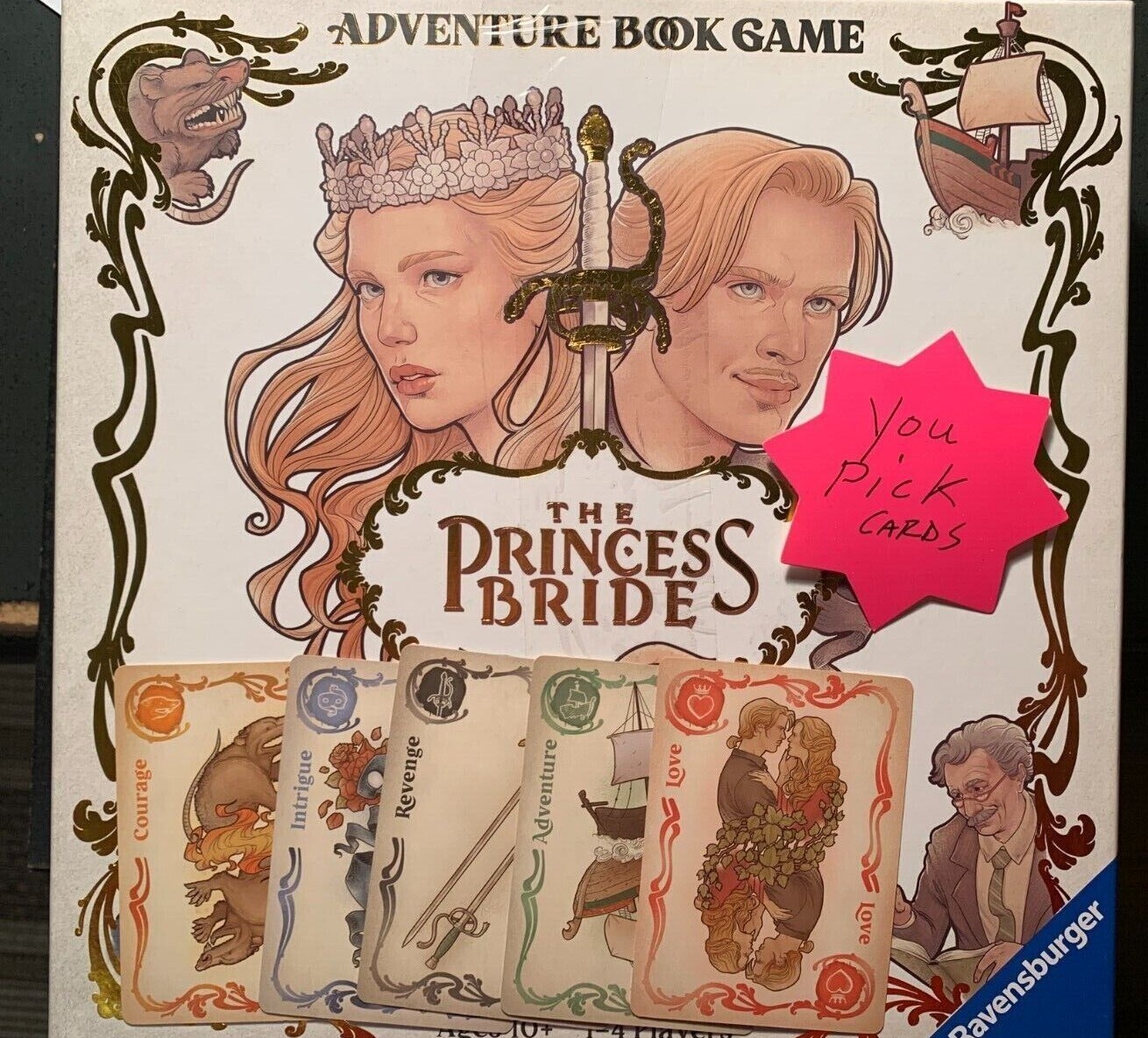 THE PRINCES BRIDE You Pick " STORY CARDS " Adventure Book Game 2020 RAVENSBURGER