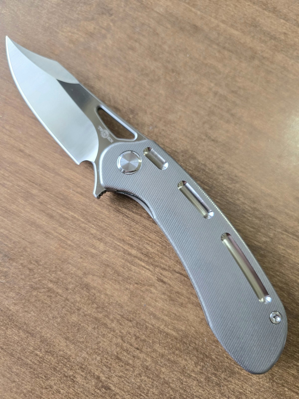 TwoSun TS261 Apex Flipper S110V Blade Milled Titanium Handle RARE