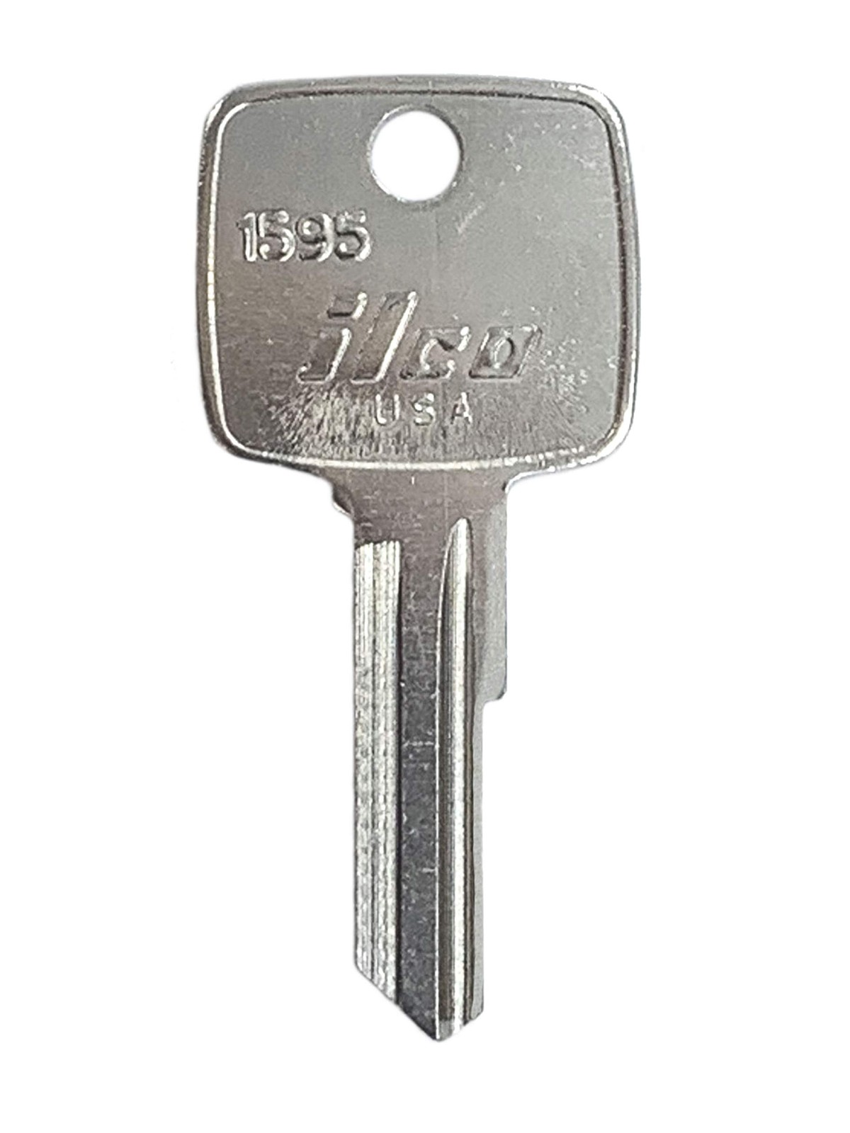 Ilco 1595 Key Blanks Compartment Office Lock Blank Uncut 10 Pack Brass