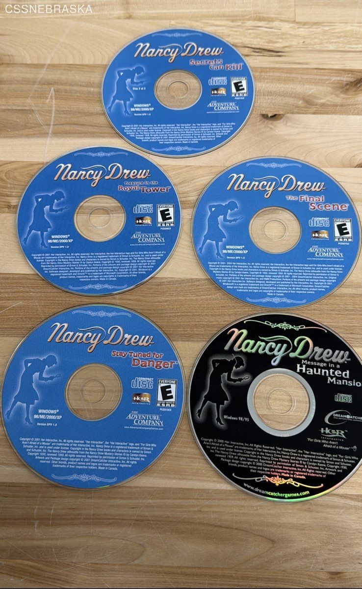 Nancy Drew 75th Anniversary Limited Edition Box (PC CD-ROM, 2005)