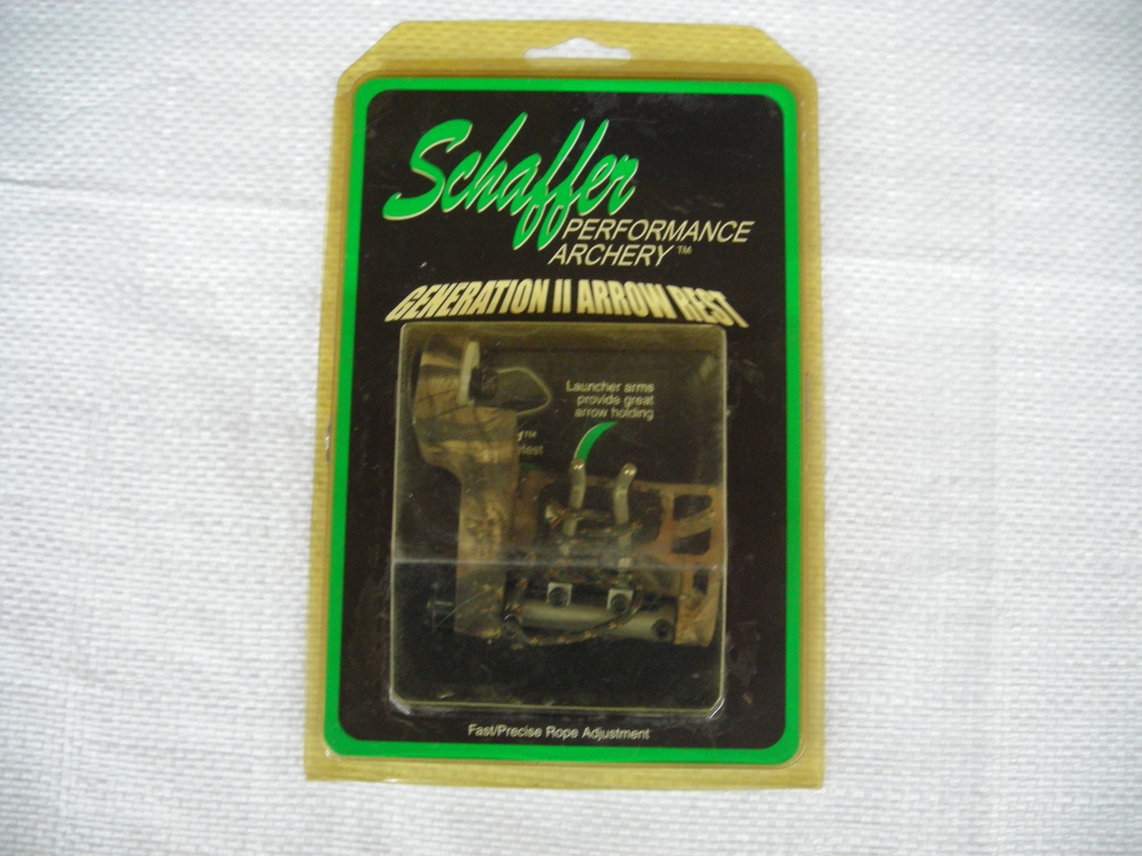 NIP Schaffer Generation II LEFT Hand Arrow Rest For Mathews Model MAT-1 Unused