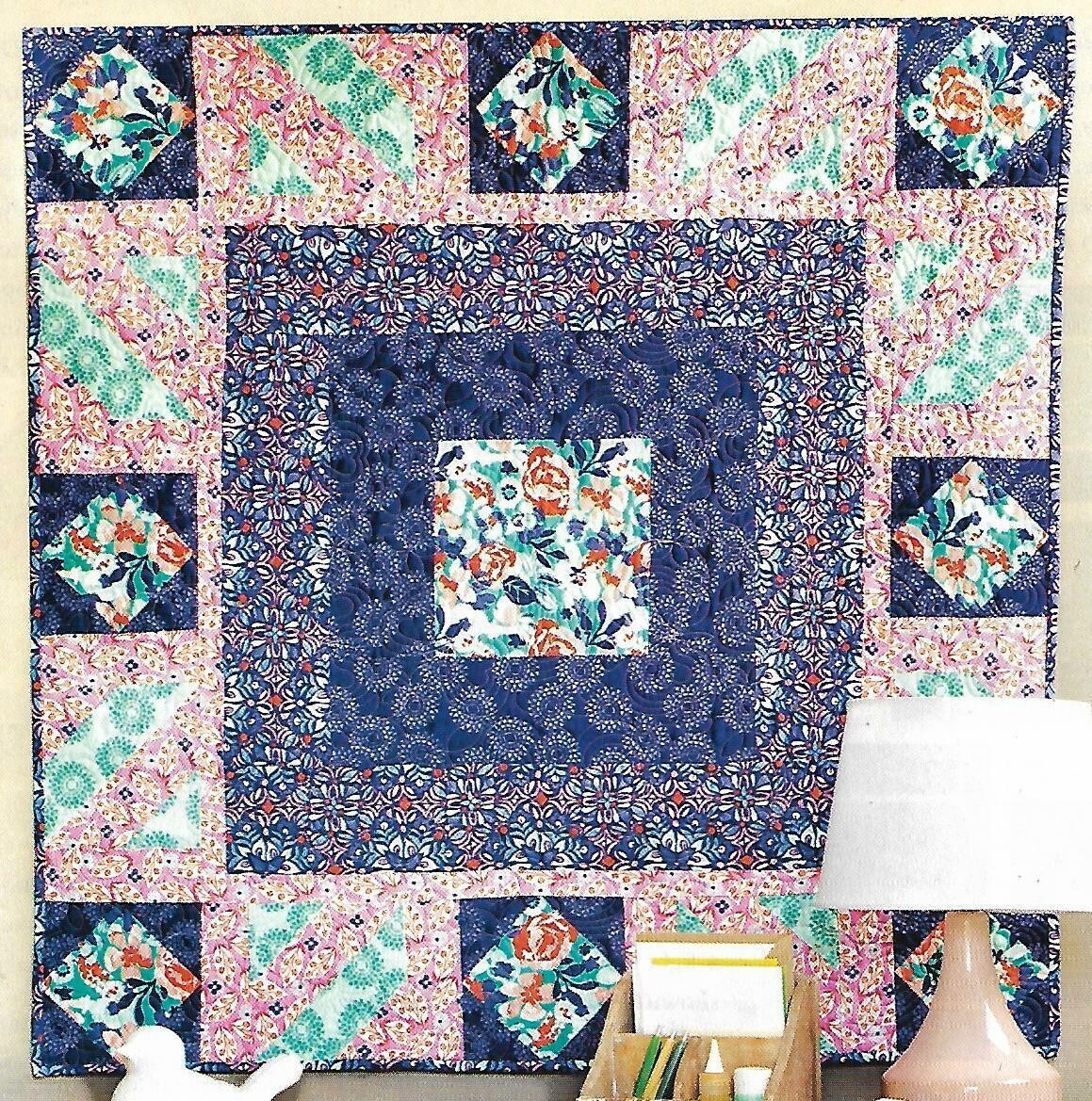 Summer Break Wall Quilt quilting pattern instructions