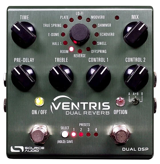 Source Audio Ventris Dual Reverb BRAND NEW W/ WARRANTY! FREE SHIPPING IN THE U.S