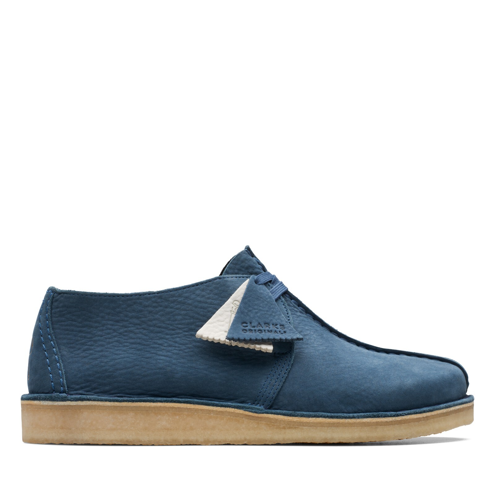 NEW Clarks Original Desert Trek NAVY BLUE NUBUCK LEATHER "Bank Robber" SHOES