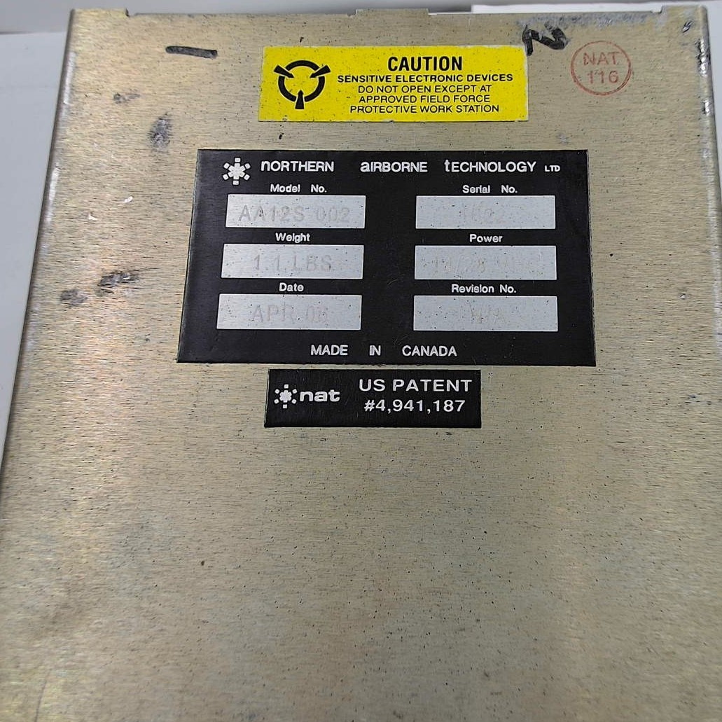 Audio Panel Northern Airborne Technology AA12S-002