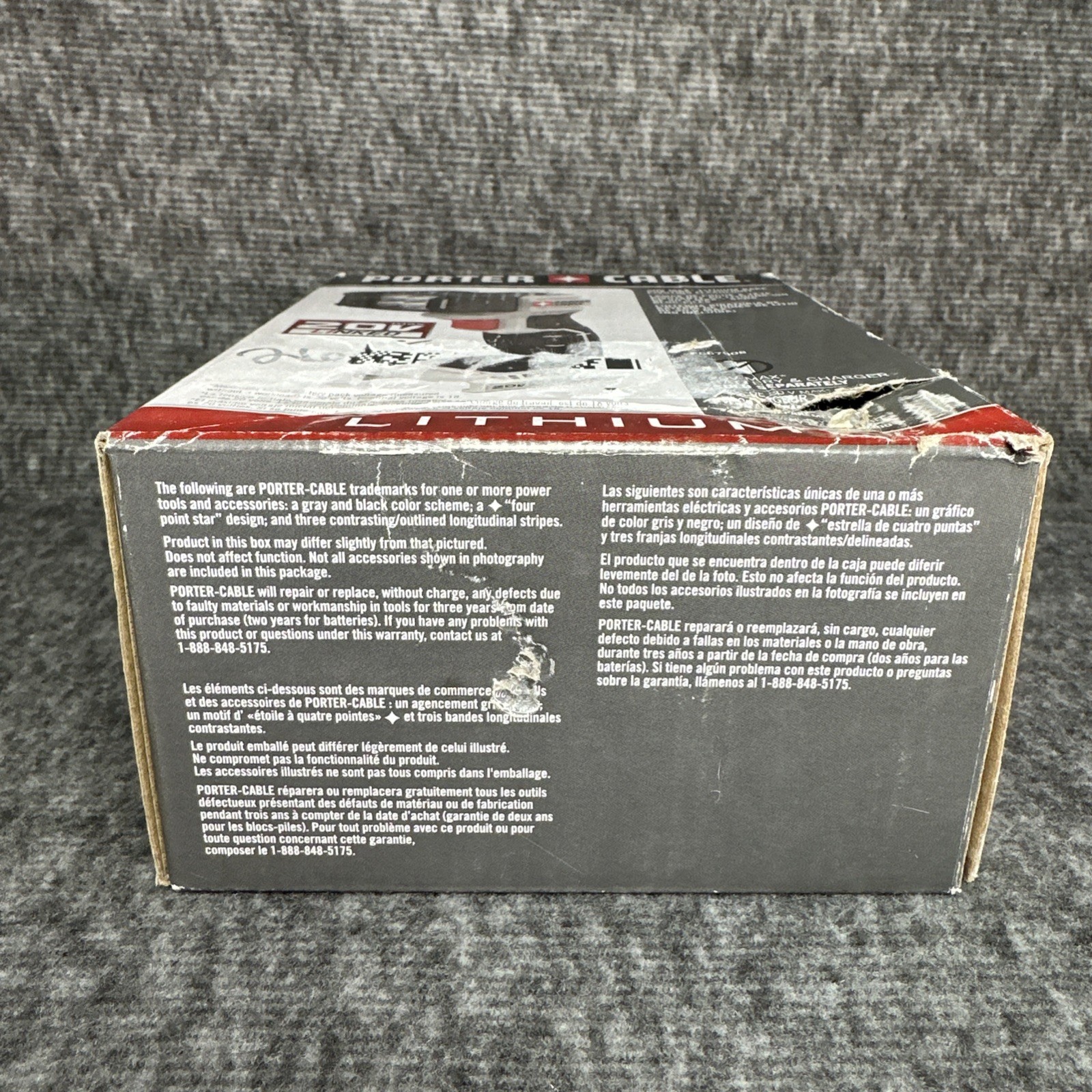 Porter Cable 20V Max Lithium Pivoting Flashlight (Tool Only) SEALED PCC700