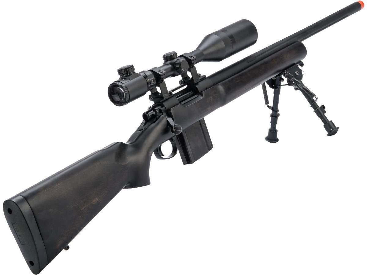 King Arms Airsoft M700 Gas Powered Airsoft Sniper Rifle w/Real Wood