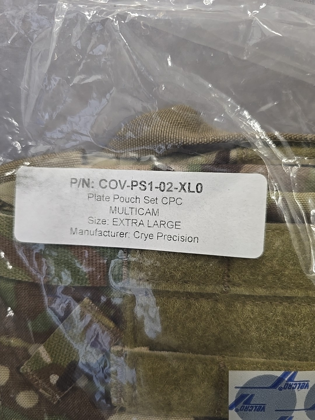 Crye Precision Plate Pouch Set CPC Multicam COV-PS1-02-XL0 Extra large