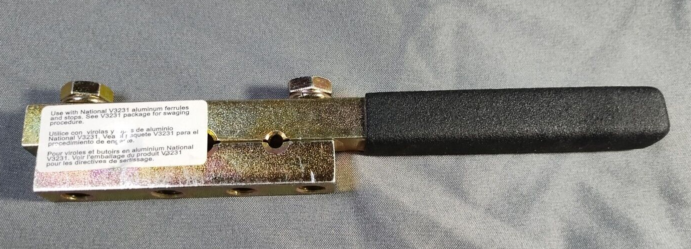 National Hardware 3229BC Series N283-903 Swag Swage Tool