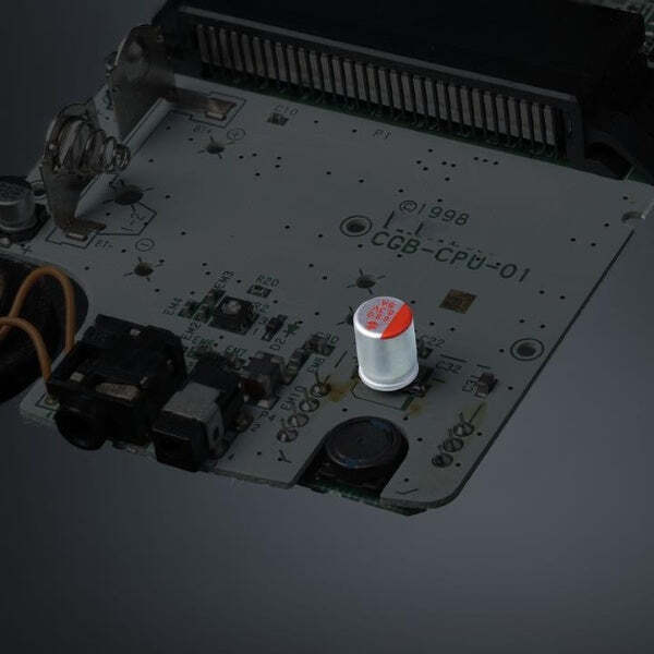 Game Boy Color 680UF Aluminum Capacitor