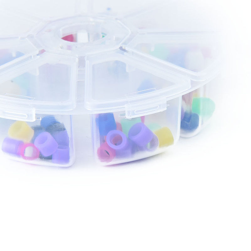 10 Boxes Dental Silicone Instrument Code Rings 8 Standard Color Recognition