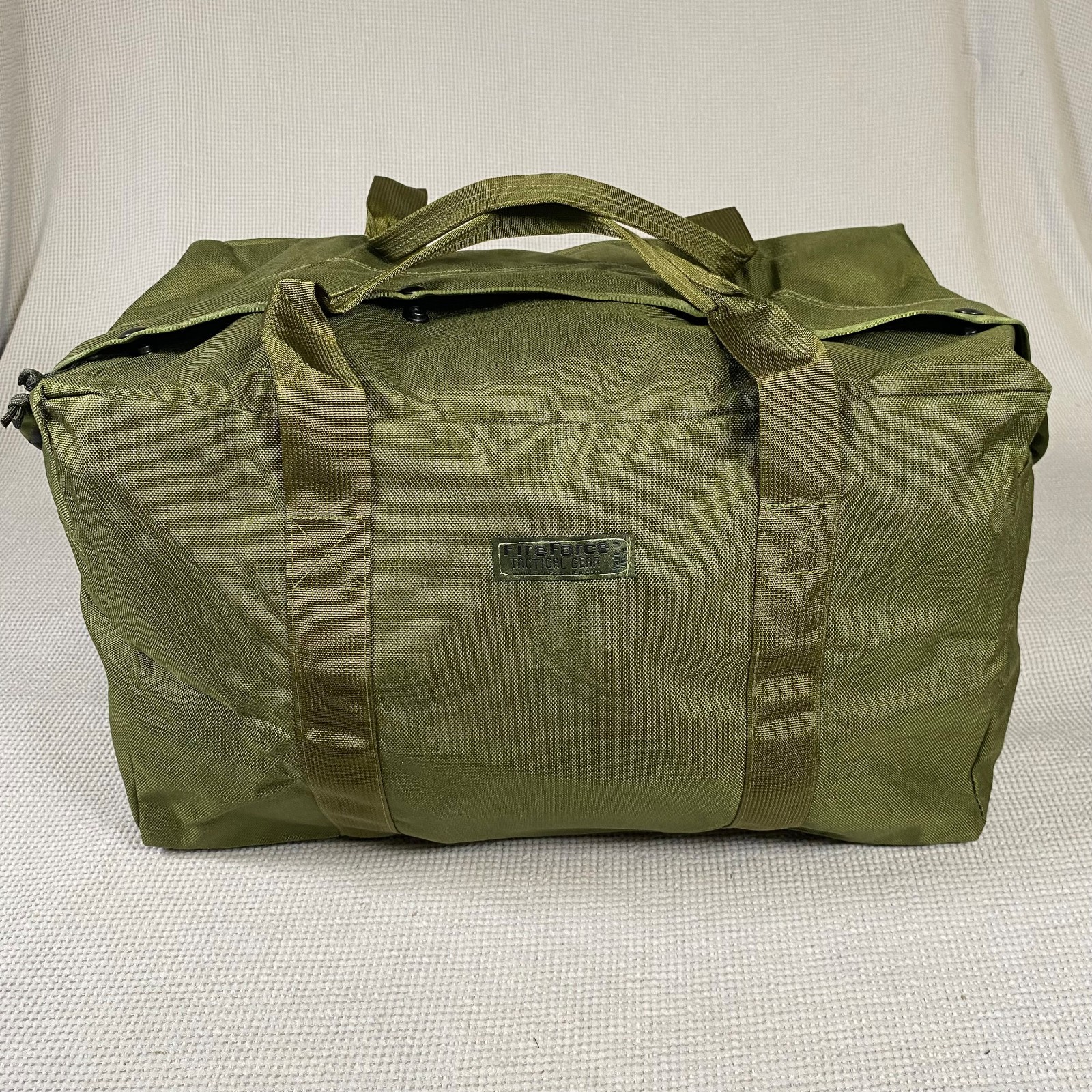 Fireforce 40L Parachute Cargo Flyer Aviator Kit Bag - OD GREEN - 19x12x11