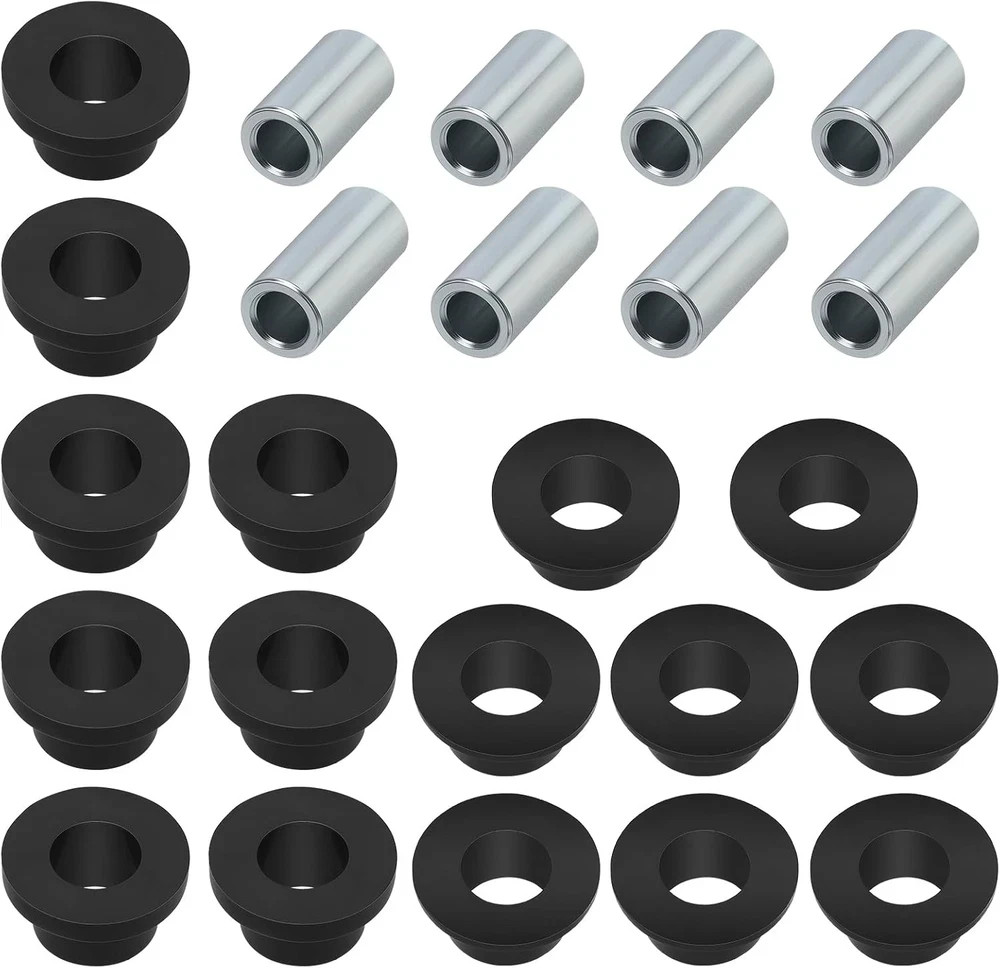 Front & Rear Shock Bushing Sleeve Kit Polaris Ranger Sportsman Scrambler