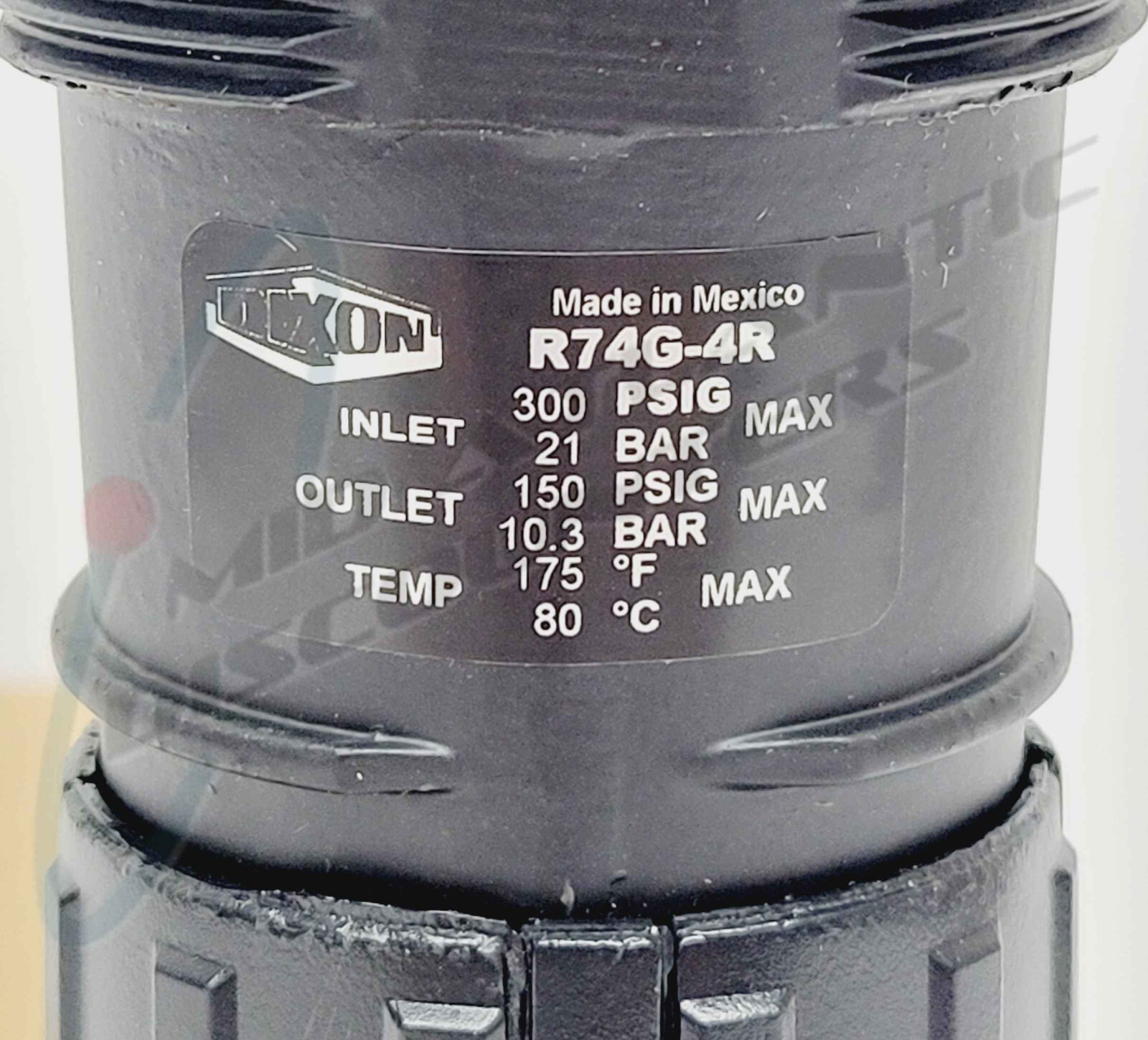 Dixon R74G-4R Series 1 Standard Regulator 220 SCFM 1/2" Port