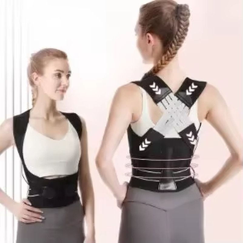 Back Posture Correction Belt for Women Men Adjustable Shoulder Posture Support B
