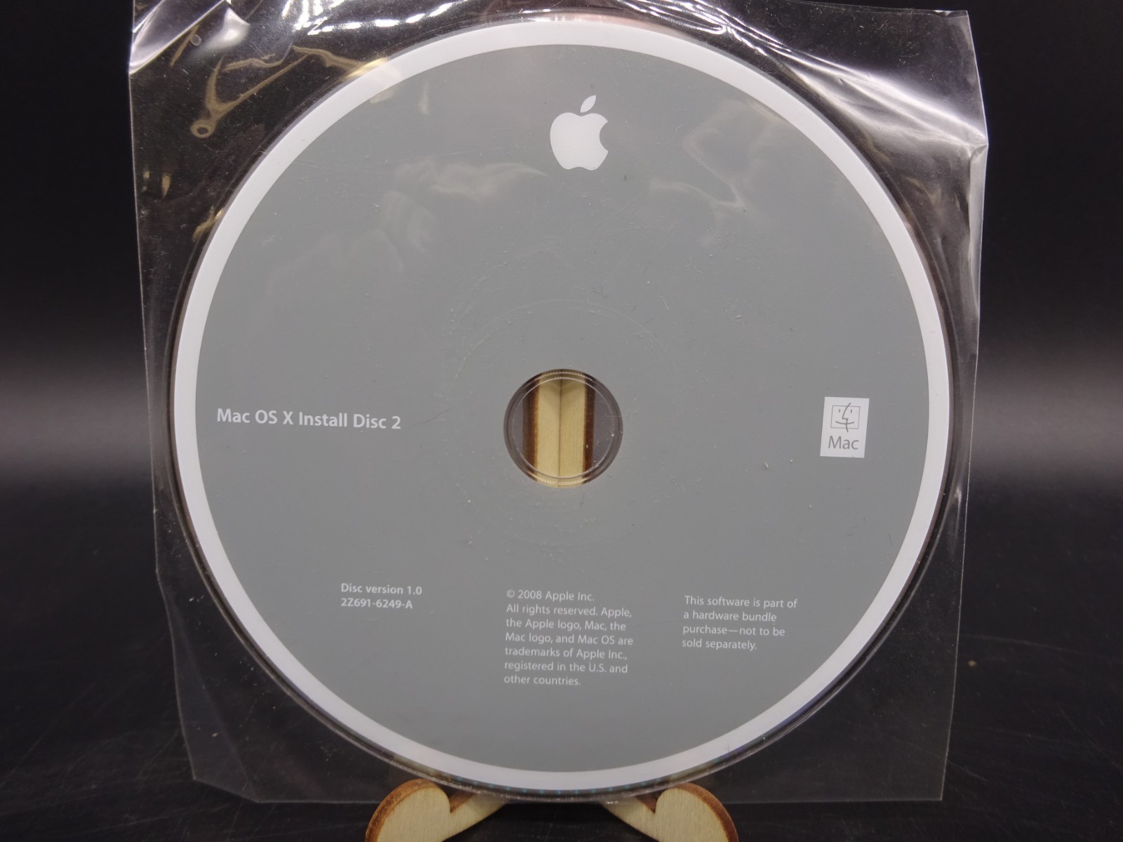 Mac OS X version 1 Install DVD Disc 2, 2008 2Z691-6249-A