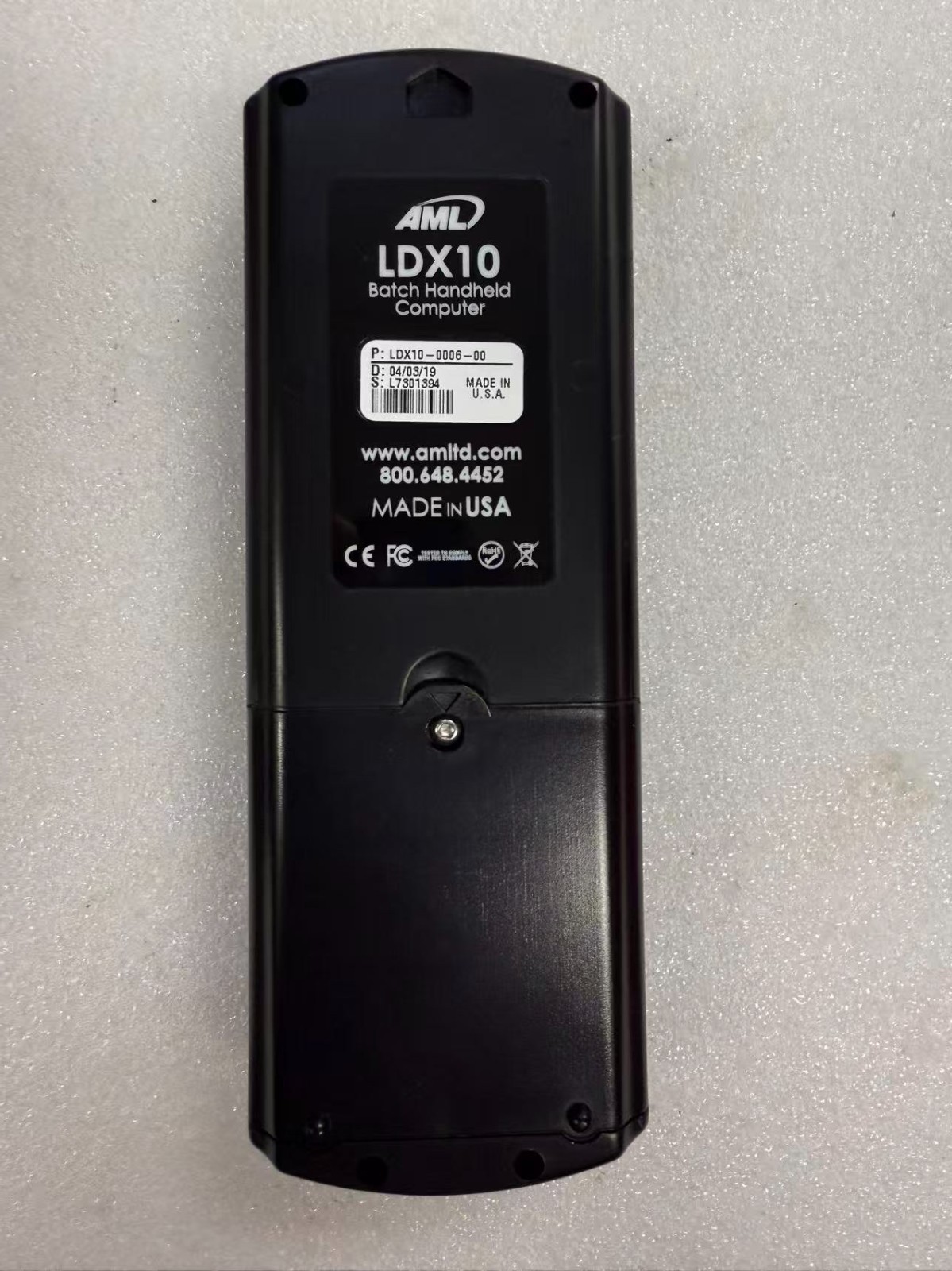 AML LDX10 Wireless Batch Barcode Scanner