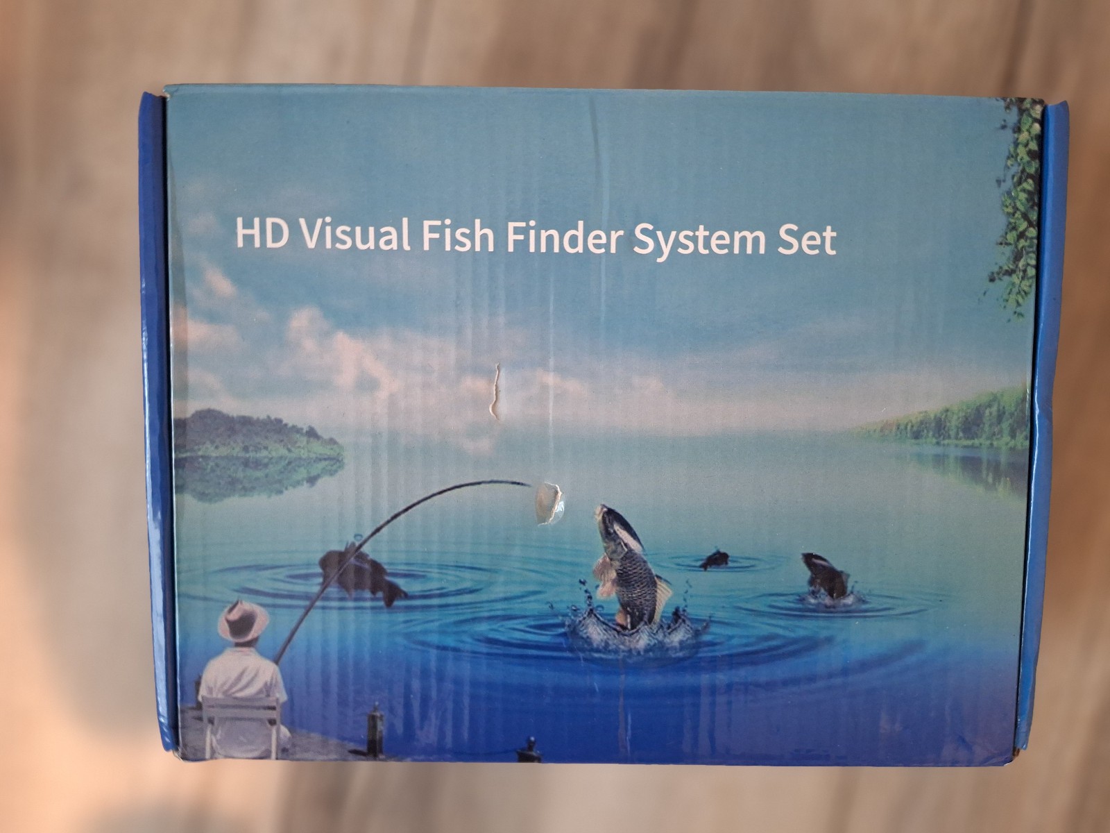 HD Visual Fish Finder System Set 5.0 Inch Screen 1080p Camera Display