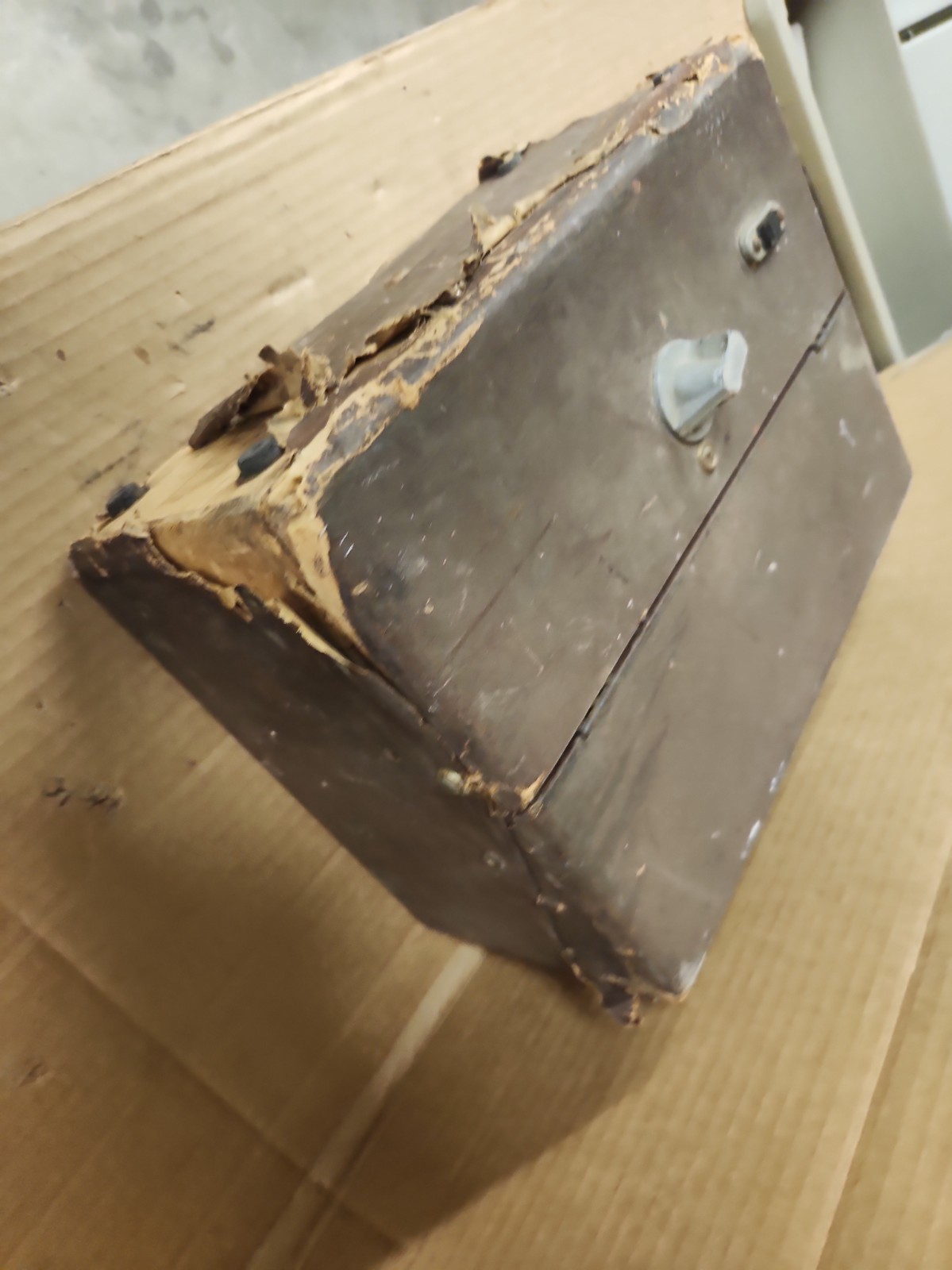 custom-built or modified Benchtop Variable DC Power Supply housed inside a...