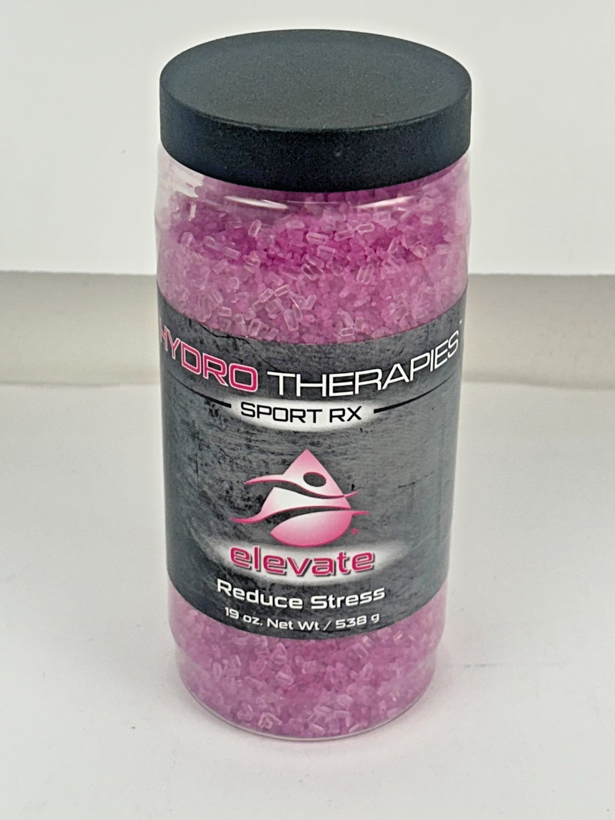 Hydro Therapies Sport RX Crystals Elevate Reduce Stress Lavender Cedar Wood 19oz