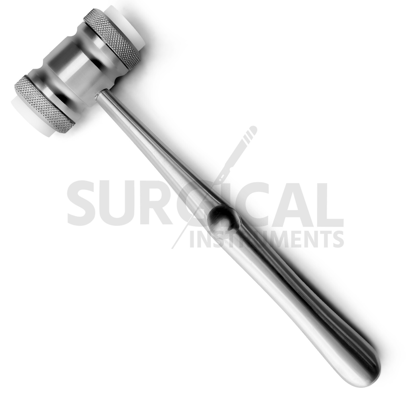 MEAD Mallet 7.5" Head 8oz With 2 Replaceable Nylon Caps Orthopedic German Grade