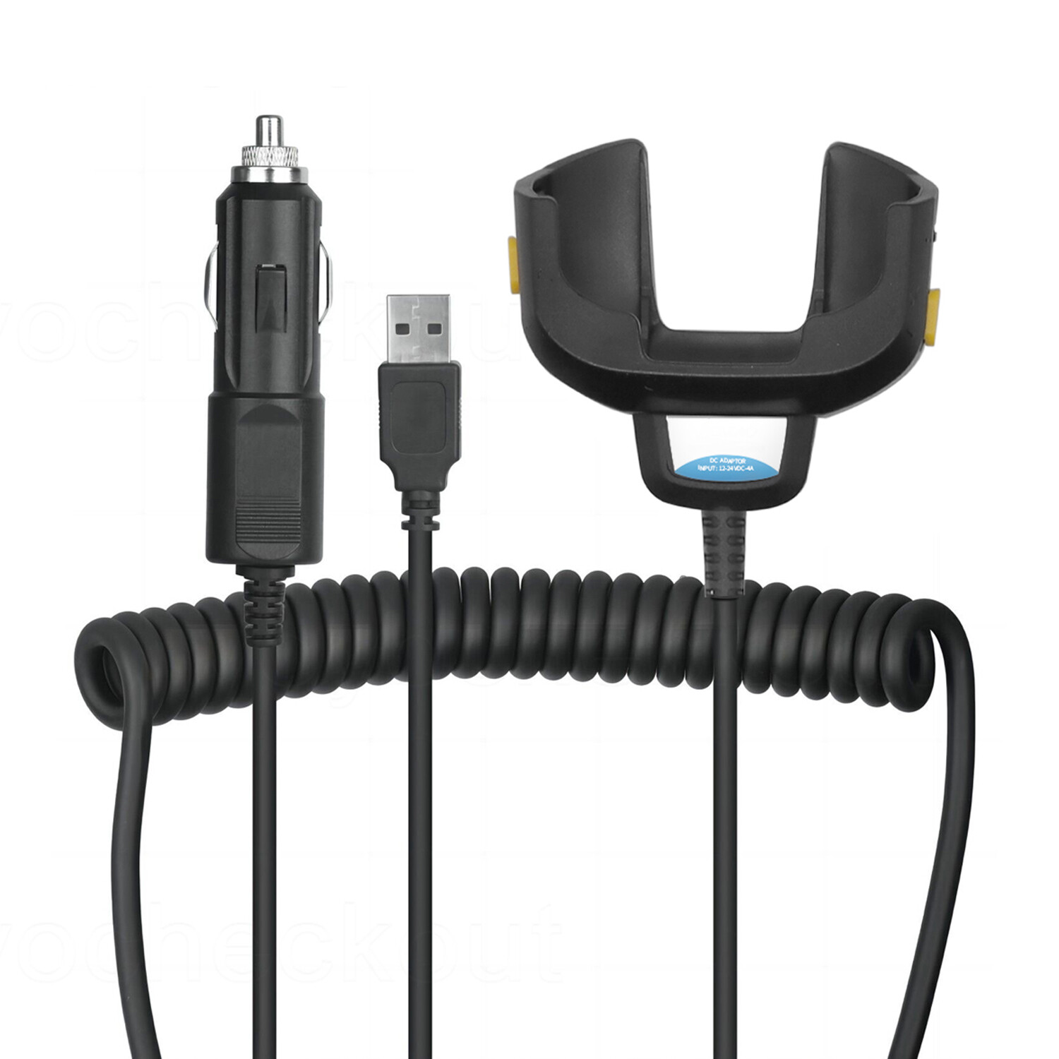 Vehicle Car Charger Cable For Zebra Symbol TC70 TC75 TC7X TC700H TC75AH TC75GK