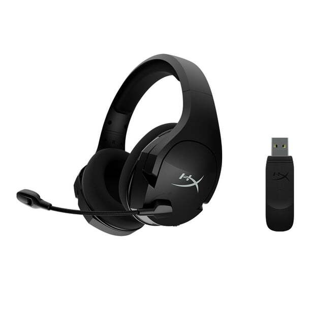 HyperX HHSS1C-BA-BK/G Black Over Head Gaming Headset Brand New