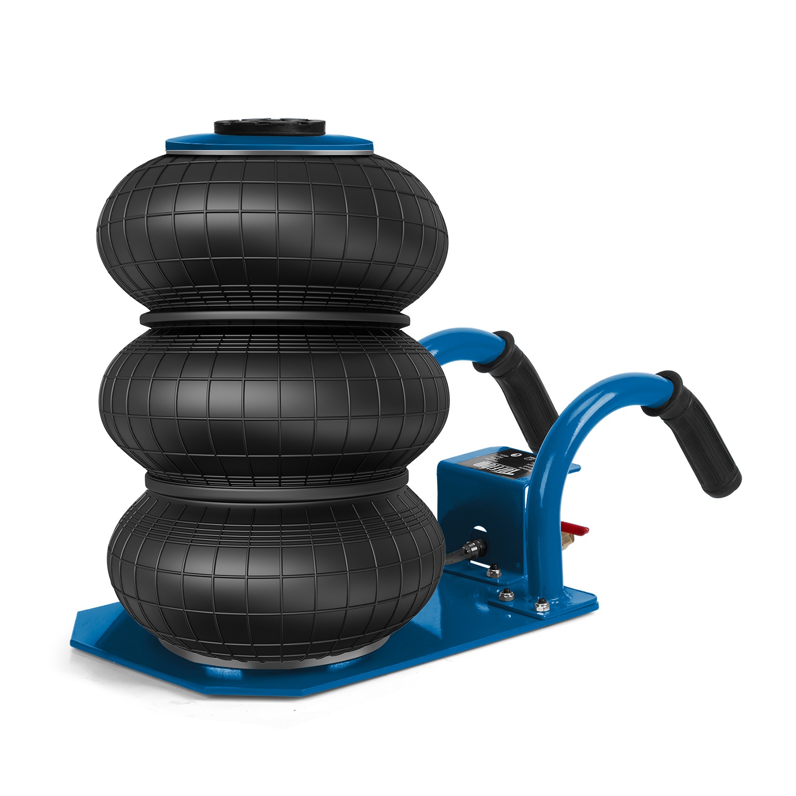 3T Triple Bag Air Jack 6600lbs Pneumatic Jack 17.7" Pneumatic Jack Blue