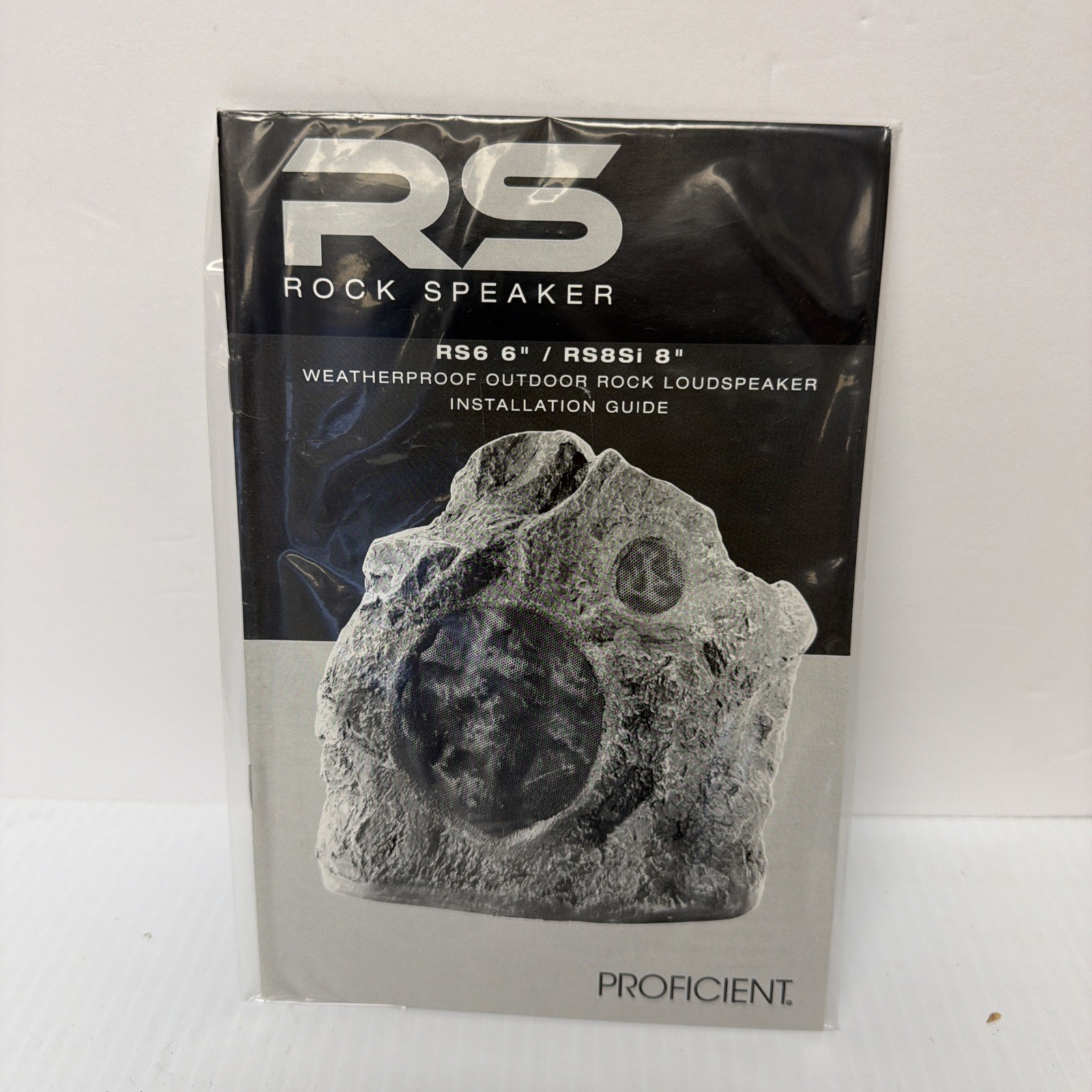 Brand New RS RS6/RS8Si Weatherproof Outdoor Rock Loudspeaker Installation Guide
