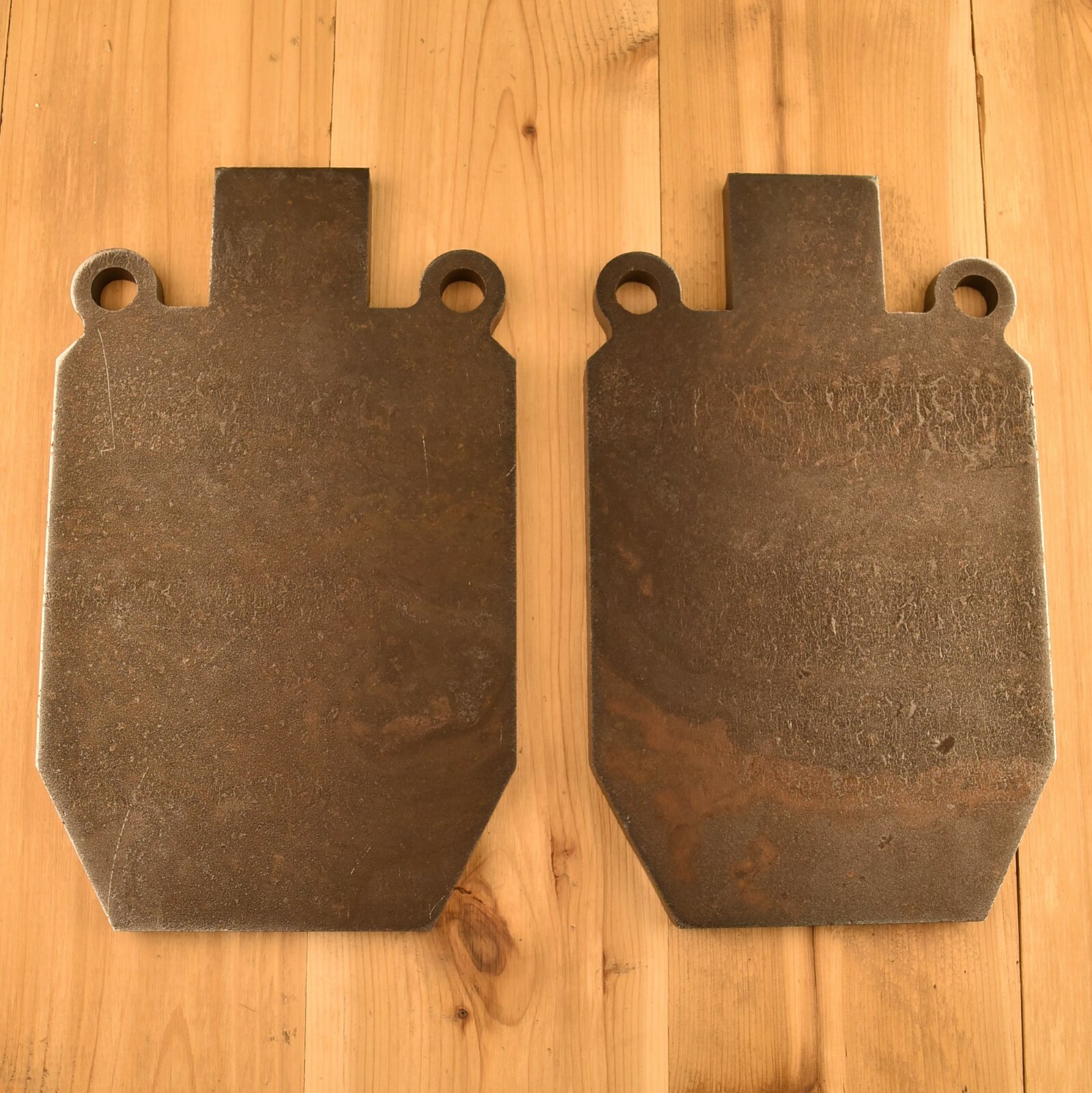 1/2" AR500 Steel 7"x12" IDPA Body Shooting Targets Set of TWO