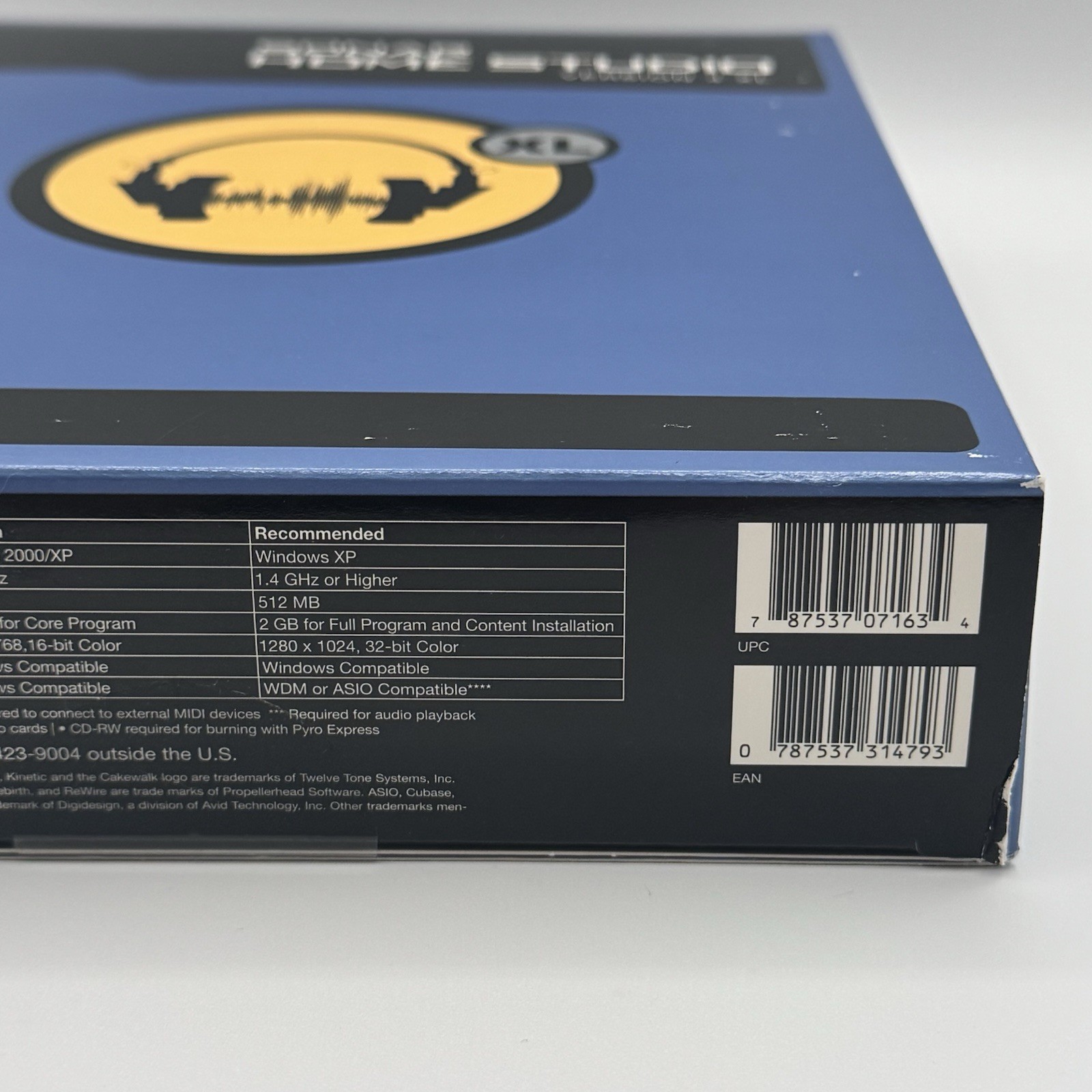 Cakewalk Sonar Home Studio Version 4 XL Brand New Sealed Box