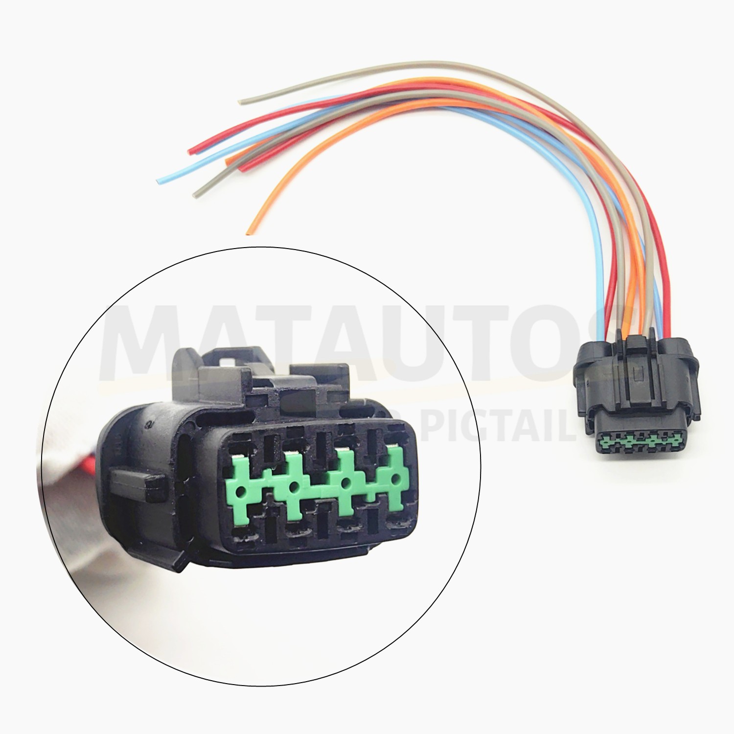 8 Wire Front Headlamp Headlight Connector Repair For Nissan Murano 2015-2023