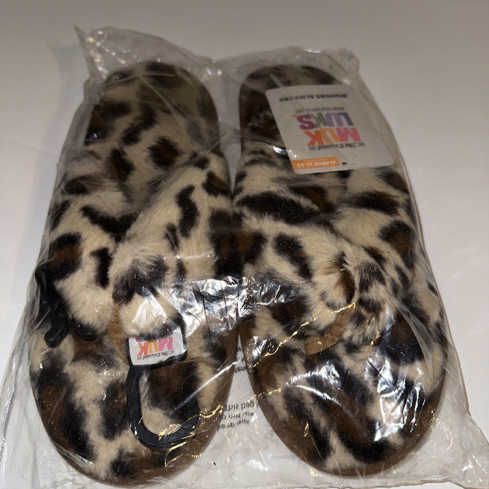 Muk Luks Slippers Size XL 11-12 New