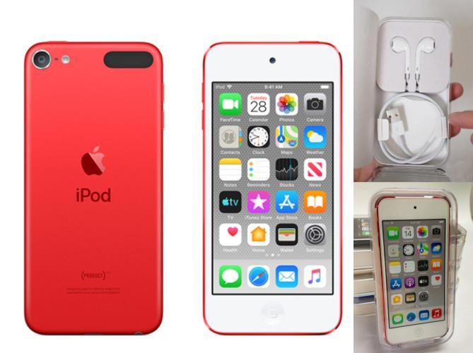 NEW Apple iPod touch 6th Generation 32GB Red MP3 MP4 - Sealed BOX, US STOCK