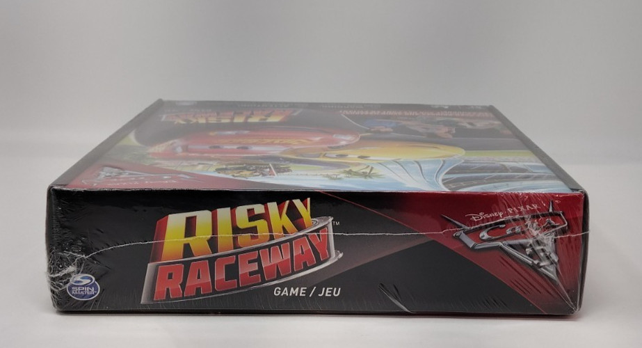 Disney Pixar Cars 3 Risky Raceway Family Board Game Brand New Sealed Spin Master