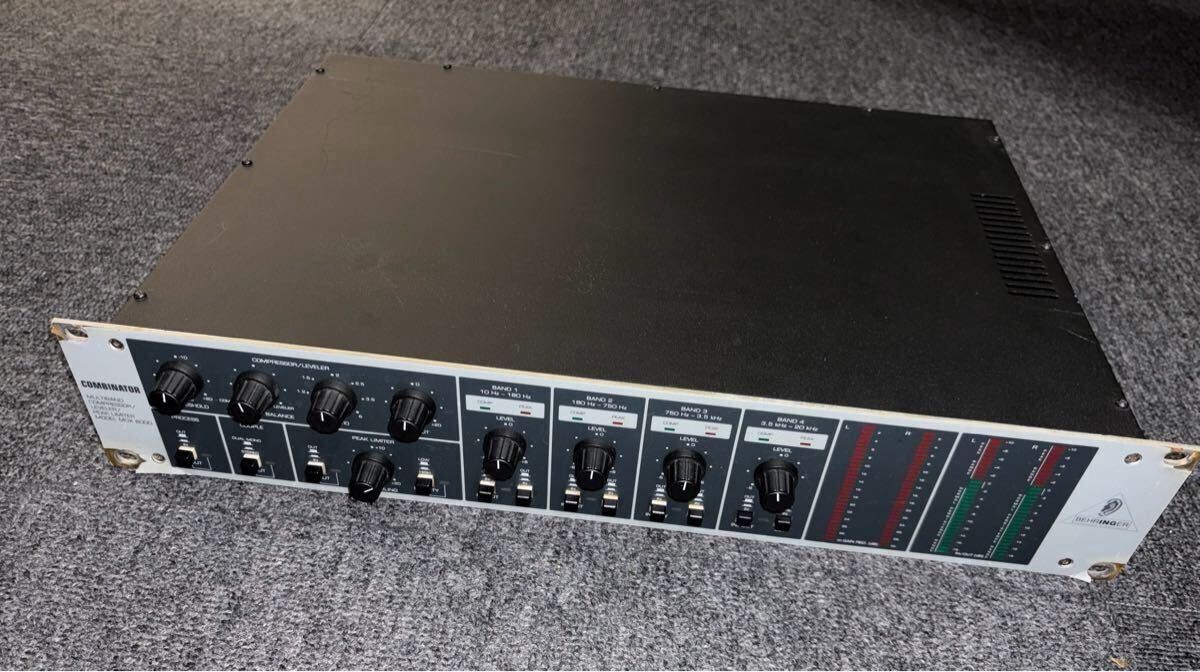 Behringer MDX 8000 Multiband Compressor Rack Mount Used Working