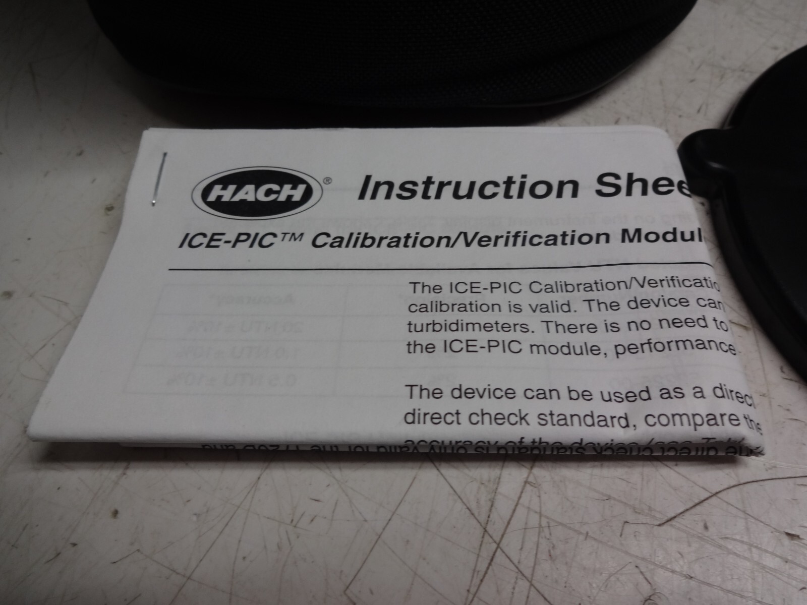 Hach 52250-60 Calibration Verification Module