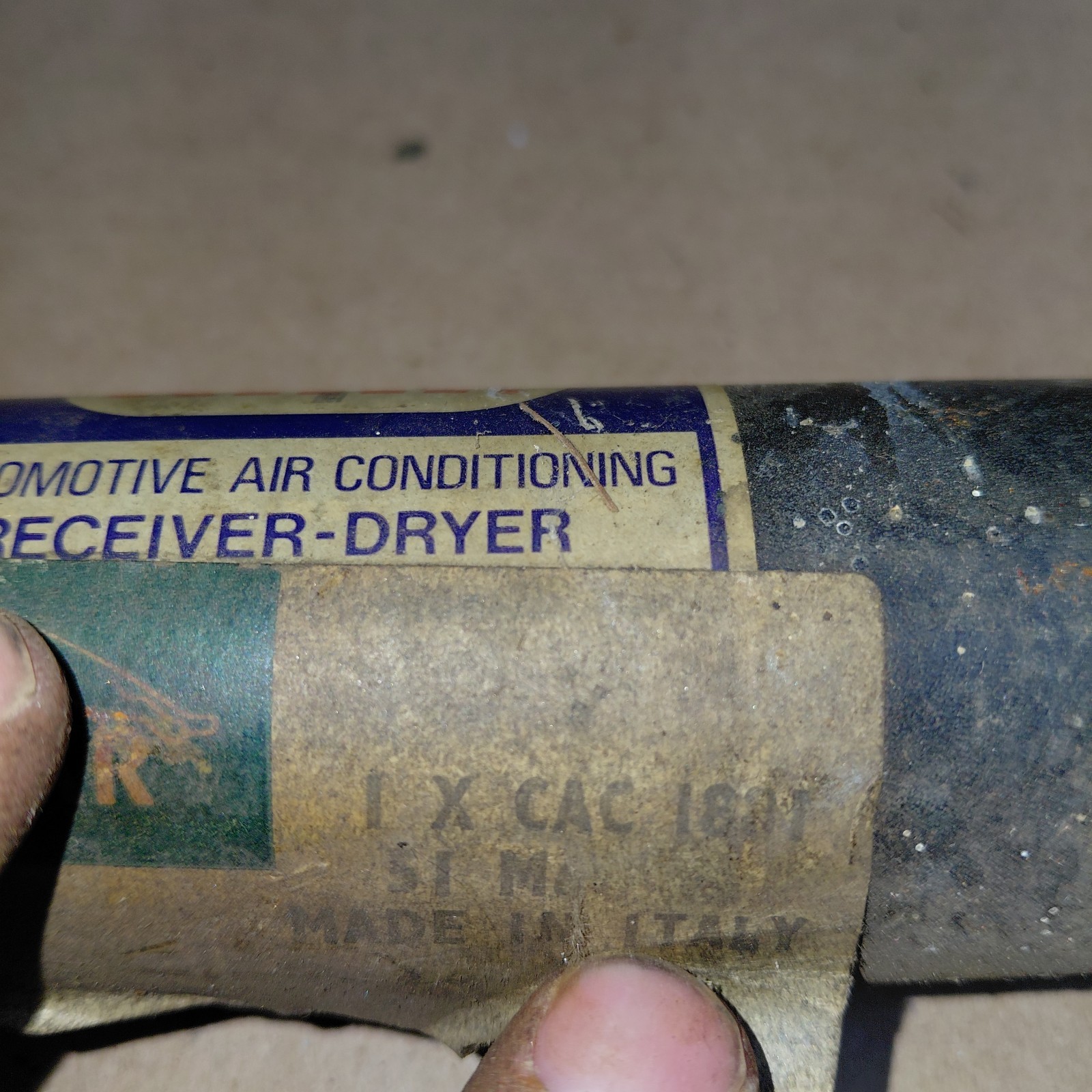 A/C Receiver Drier CAC1881 Nos Jaguar