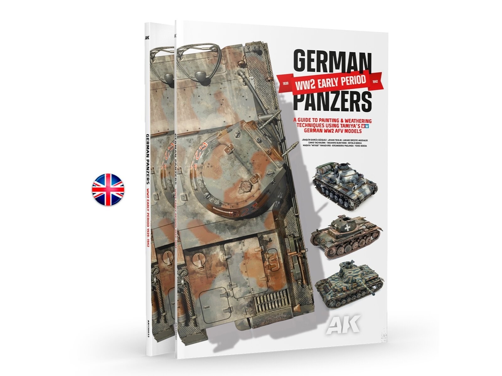 AK Interactive - German Panzers WW2 early period 1939-1942, AK130033