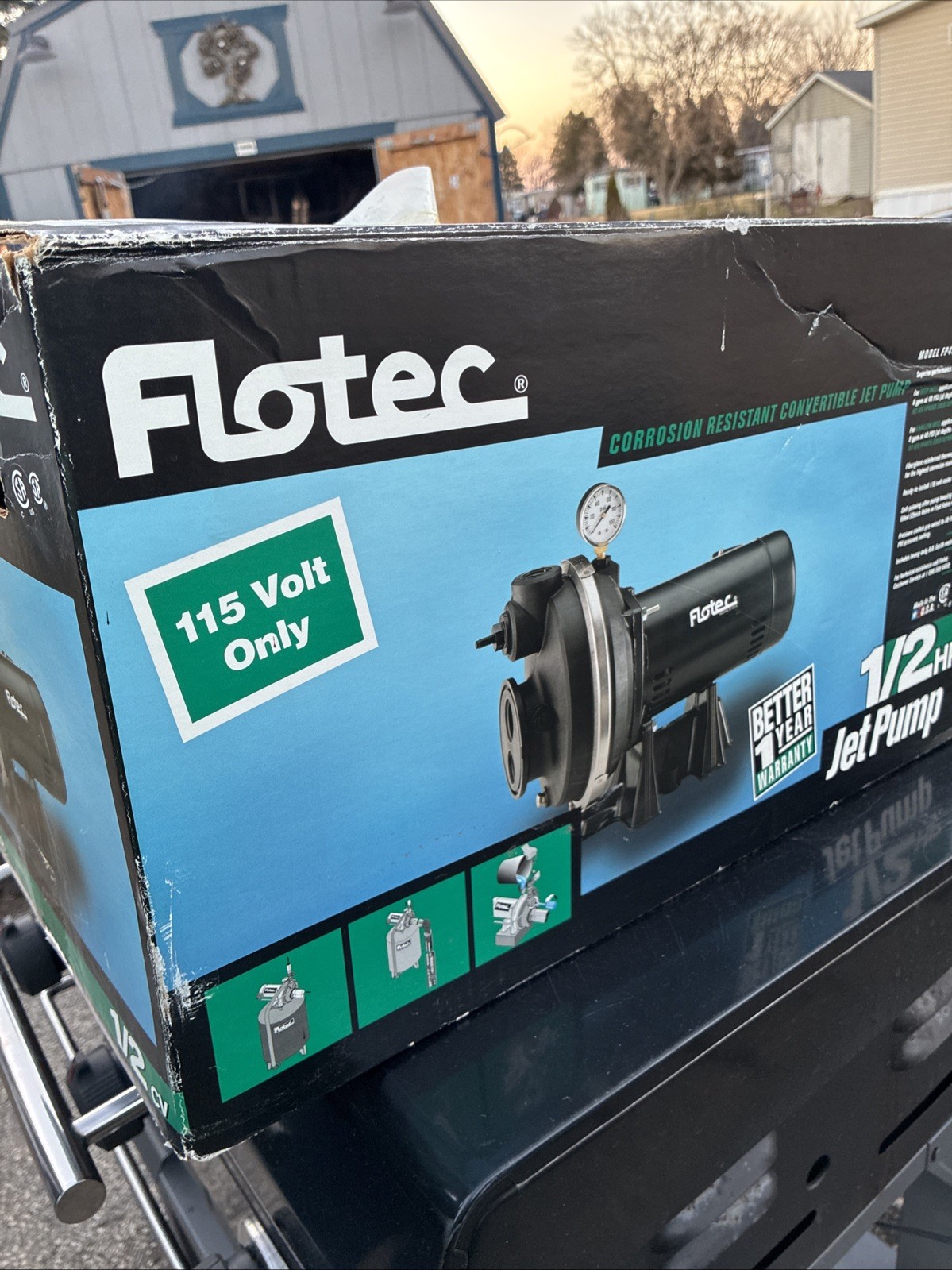 Flotec Fp4312-08 Pump Jet Well 1/2Hp