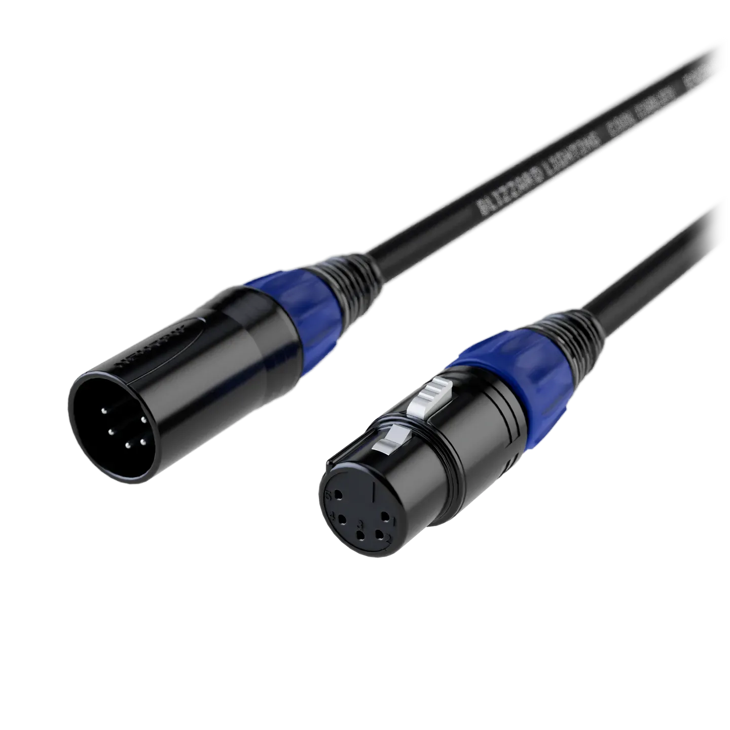 Blizzard DMX-5PIN-IP-50Q Cool Cable / IP RATED 50' 5-Pin XLR 22 Gauge DMX cable