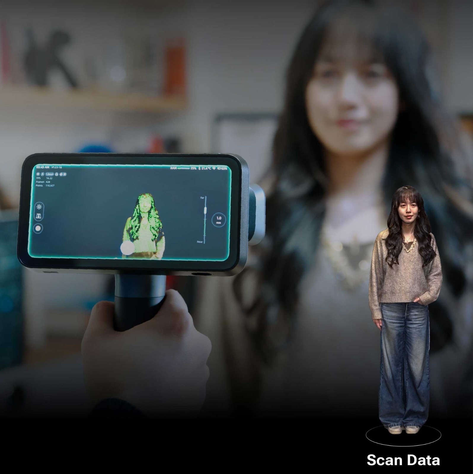 Shining 3D EinScan Rigil Lite Wireless 3D Scanner Laser for 3D Printing
