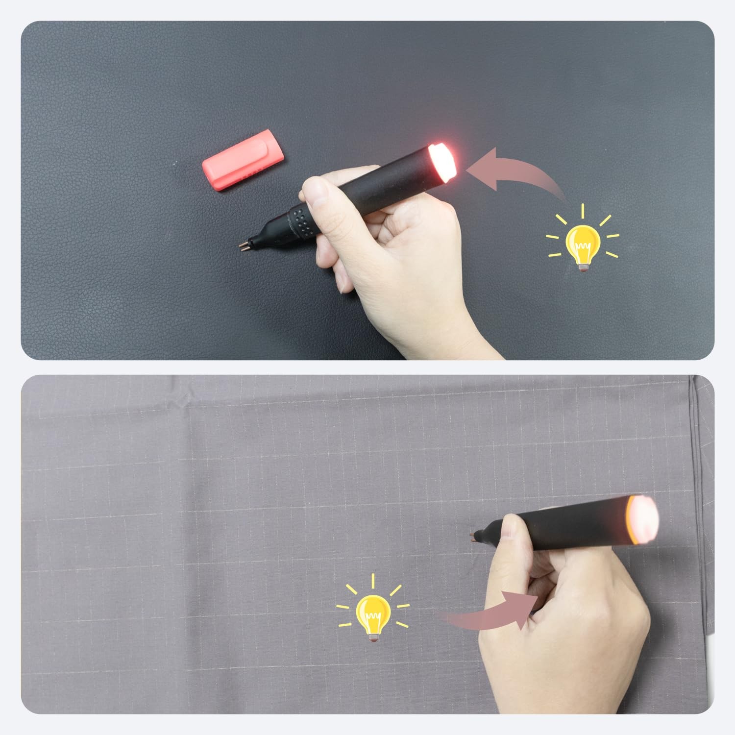 Conductivity Test Pen, Continuity Tester for Grounding Mats, Sheets, Pads, Bl...