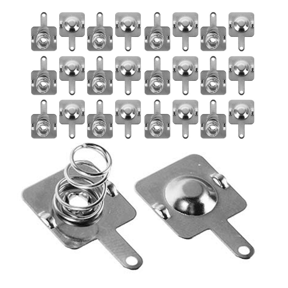 30 Sets Battery Spring for Electronics Pack Plate Connector Springs Contact