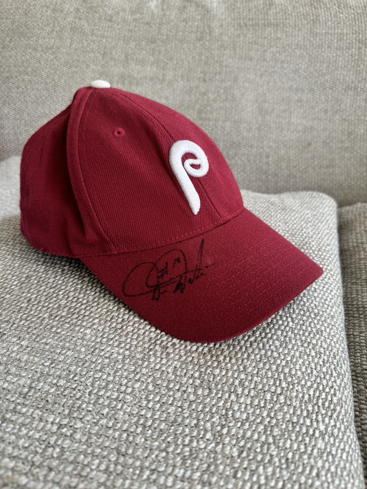 Darren Daulton Autographed Phillies Hat 7 1/8