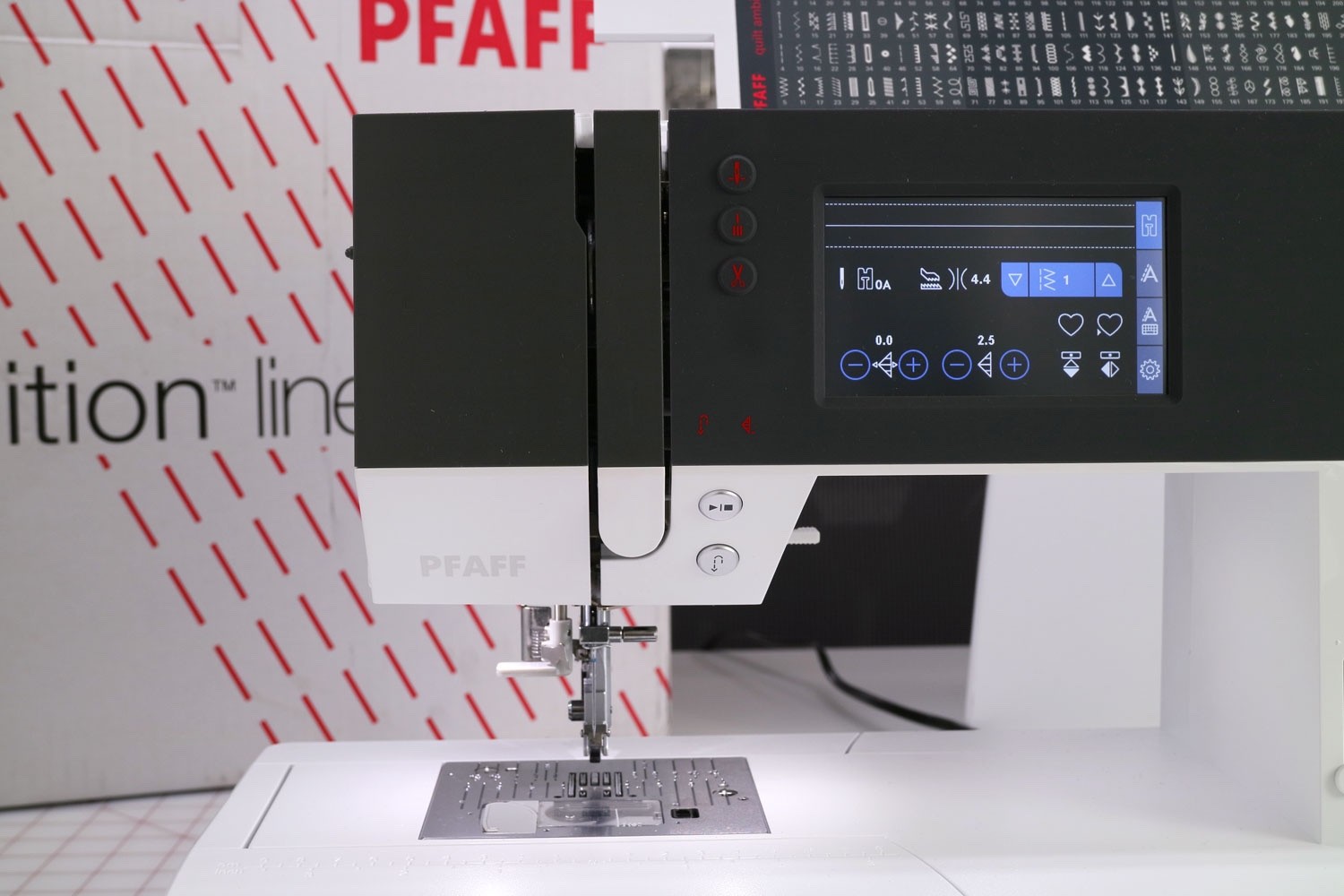 PFAFF Quilt Ambition 630 Sewing Machine IDT System Touchscreen