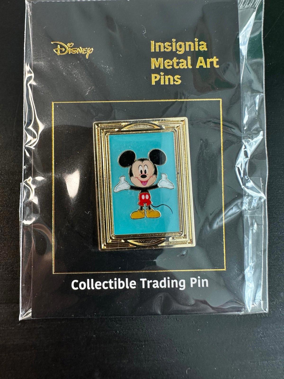 LR Mickey Insignia Metal Art pin from THE MARKET. Hard to find